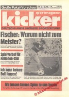 Kicker Sportmagazin Nr. 83, <br />14.10.1976 bis 20.10.1976