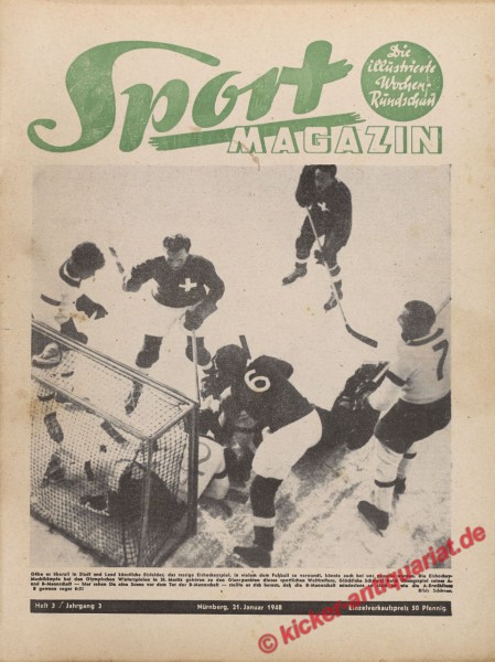 Sportmagazin Nr. 3, 21.1.1948 bis 27.1.1948