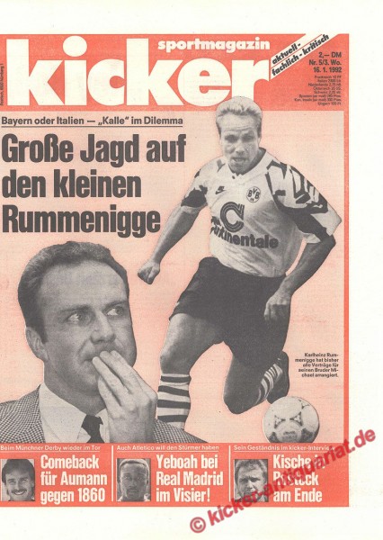 KARL-HEINZ und BRUDER MICHAEL RUMMENIGGE