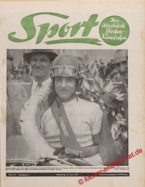 Sportmagazin Nr. 20, 21.5.1947 bis 27.5.1947