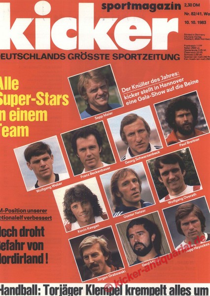 Alle Super Stars in einem Team.