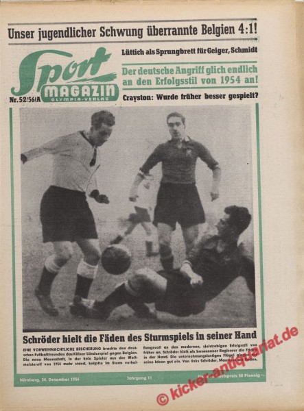 Zeitung 24.12.1956, VORWEIHNACHTLICHE BESCHERUNG 1956