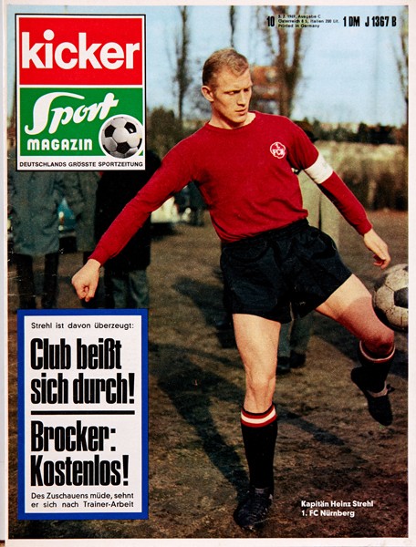 Kicker Sportmagazin Nr. 10, 3.2.1969 bis 9.2.1969
