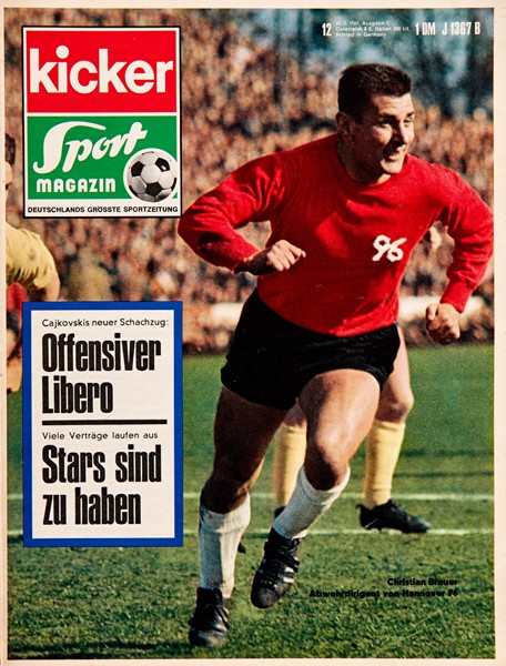 Kicker Sportmagazin Nr. 12, 10.2.1969 bis 16.2.1969