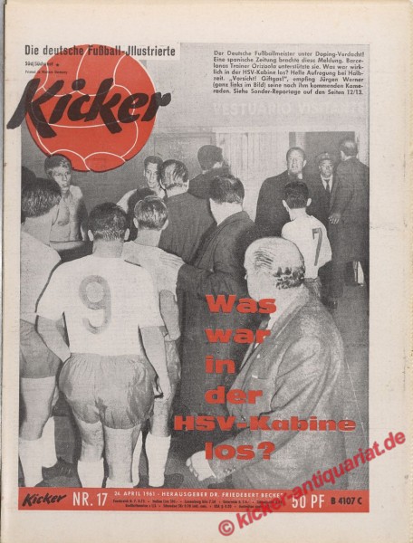 Kicker Nr. 17, 24.4.1961 bis 30.4.1961