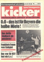 Kicker Zeitung 1976 (04.03.–10.03.1976) – Gladbach vs. Madrid – Wolfgang Kleff