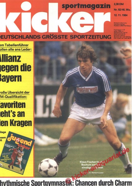 Klaus Fischer Schalke o4 Polsterwelt
