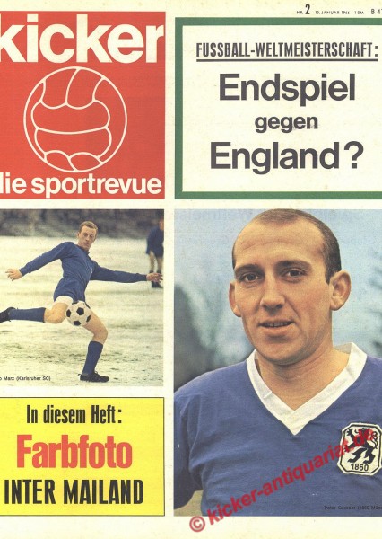 Kicker Sportrevue Nr. 2, 10.1.1966 bis 16.1.1966