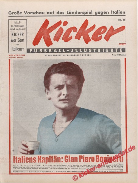 Kicker Nr. 13, 30.3.1955 bis 5.4.1955