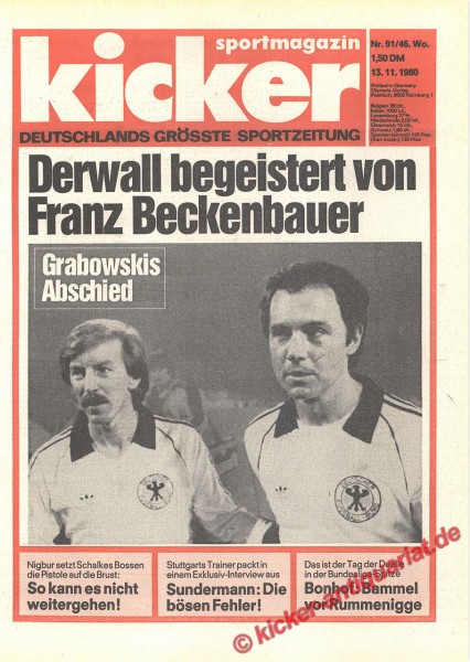Jürgen Grabowski und Franz Beckenbauer