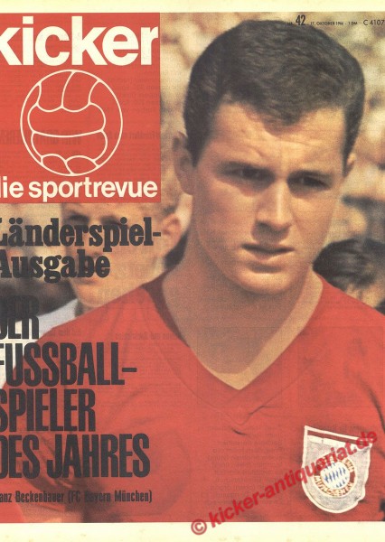 Kicker Sportrevue Nr. 42, 17.10.1966 bis 23.10.1966