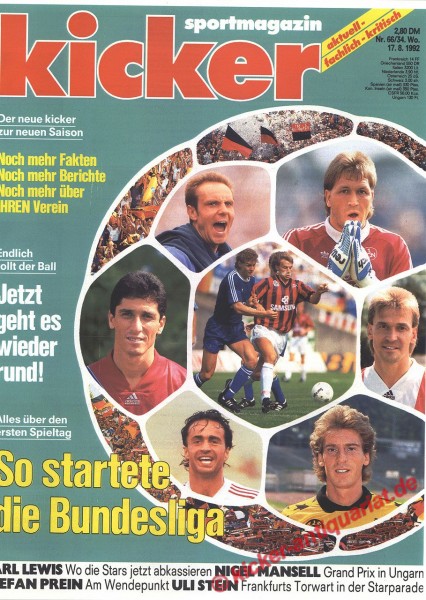 So startet die Bundesliga: Jetzt geht es wieder rund!