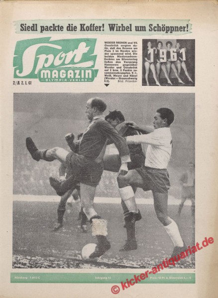 Sportmagazin Nr. 2A, 9.1.1961 bis 15.1.1961