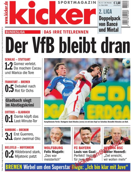 Wolfsburg: Felix Magath: "Das war meisterlich." Der VfB bleibt dran!