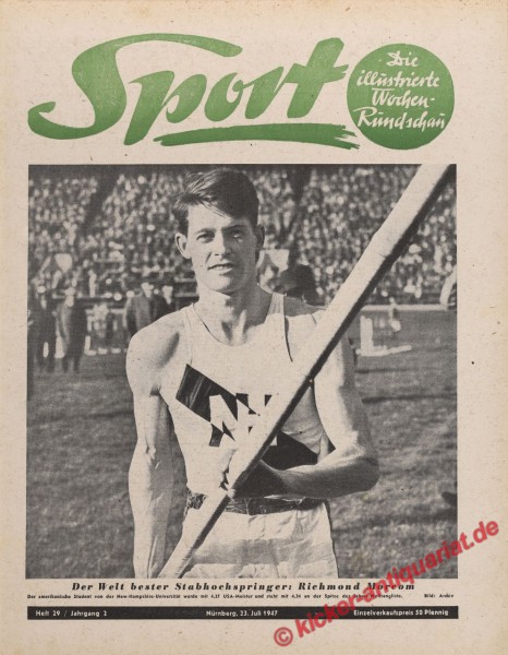 Sportmagazin Nr. 29, 23.7.1947 bis 29.7.1947