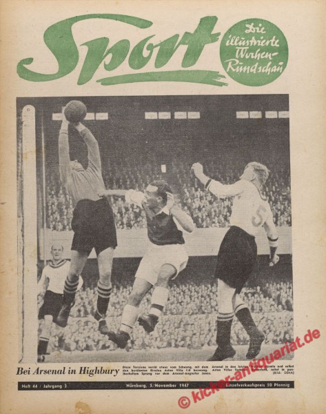 Sportmagazin Nr. 44, 5.11.1947 bis 11.11.1947