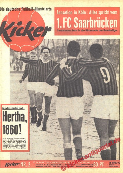 Kicker Nr. 2, 13.1.1964 bis 19.1.1964