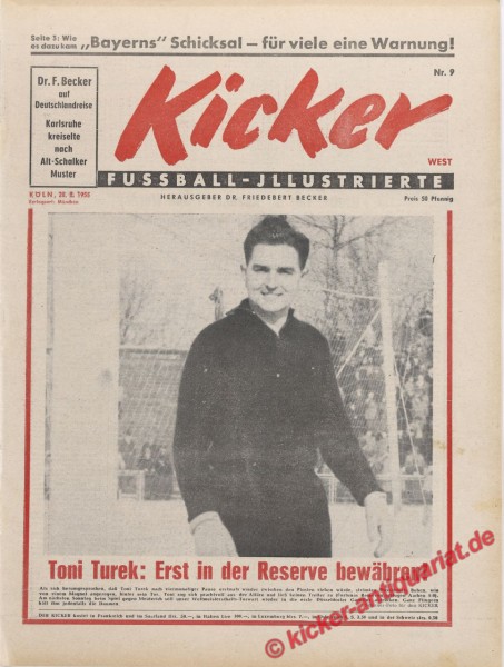 Kicker Nr. 9, 28.2.1955 bis 6.3.1955