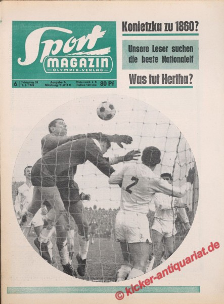 Sportmagazin Nr. 6A, 1.2.1965 bis 7.2.1965