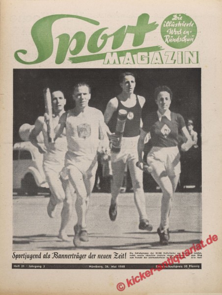 Sportmagazin Nr. 21, 26.5.1948 bis 1.6.1948