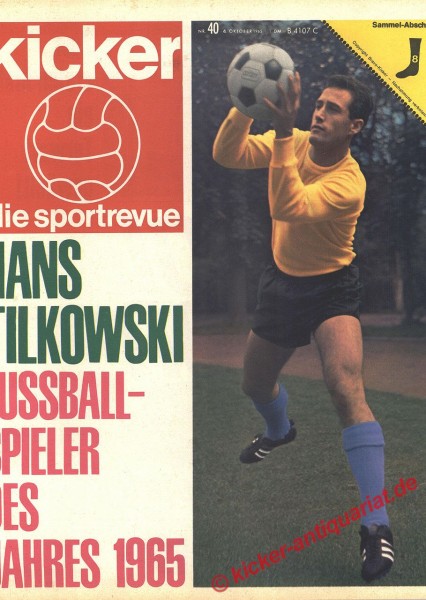 Kicker Sportrevue Nr. 40, 4.10.1965 bis 10.10.1965