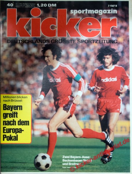 Zwei Bayern Asse: Beckenbauer und Breitner
