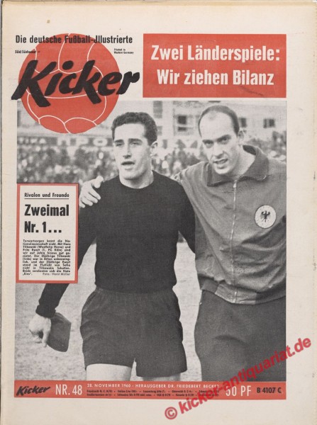 Kicker Nr. 48, 28.11.1960 bis 4.12.1960