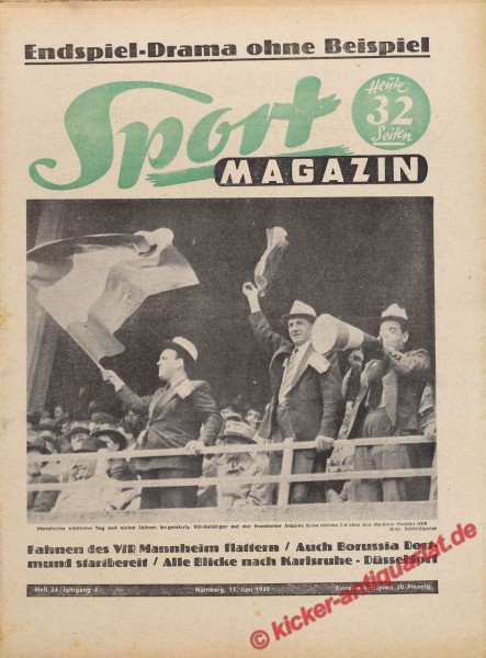 Sportmagazin Nr. 24, 15.6.1949 bis 21.6.1949
