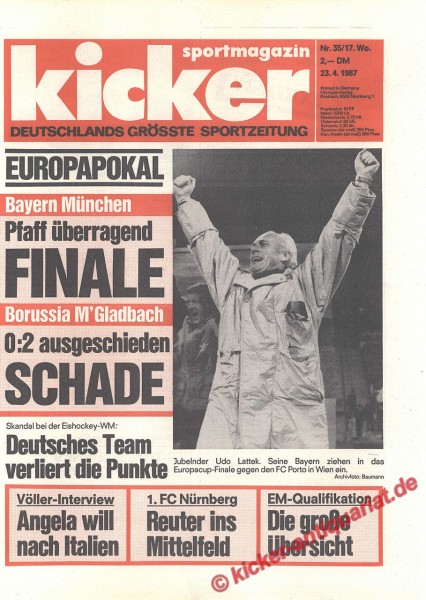 Europapokal Bayern München: Pfaff überragend: Finale!