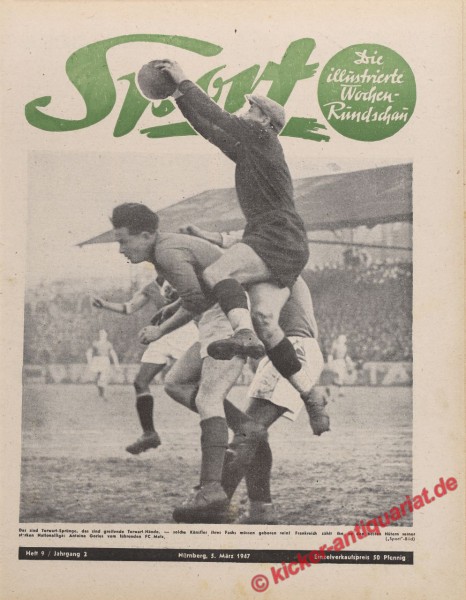 Sportmagazin Nr. 9, 5.3.1947 bis 11.3.1947