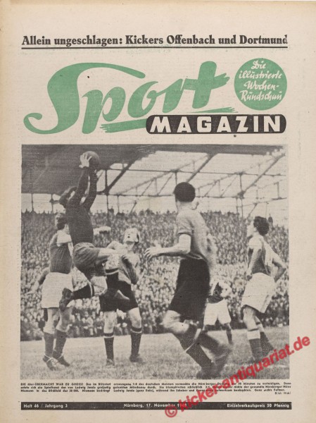 Sportmagazin Nr. 46, 17.11.1948 bis 23.11.1948