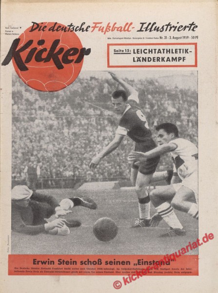 Kicker Nr. 31, 3.8.1959 bis 9.8.1959