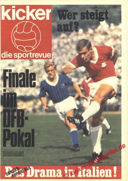 Kicker Sportrevue Nr. 24, 12.6.1967 bis 18.6.1967