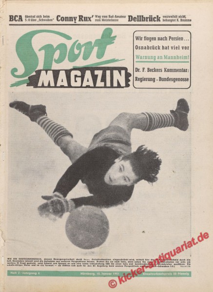Sportmagazin Nr. 2, 10.1.1951 bis 16.1.1951