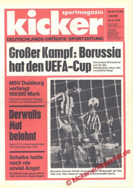 BORUSSIA MÖNCHENGLADBACH UEFA-CUP SIEG 1979, Wolfgang Kneib