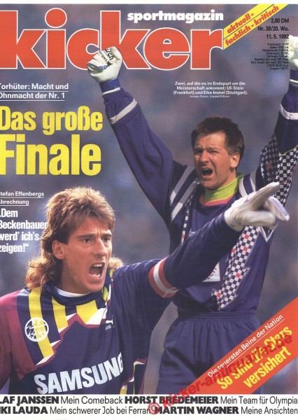 Uli Stein, Eike Immel (VfB Stuttgart)
