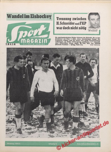Sportmagazin Nr. 7A, 13.2.1961 bis 19.2.1961