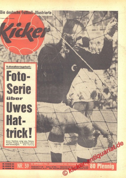 Kicker Nr. 39, 30.9.1963 bis 6.10.1963