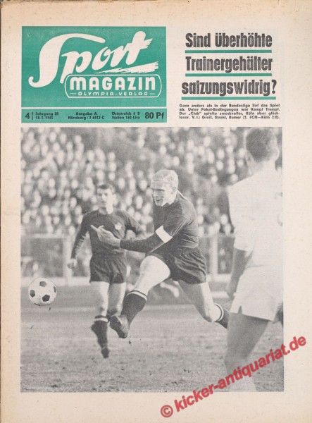 Sportmagazin Nr. 4A, 18.1.1965 bis 24.1.1965