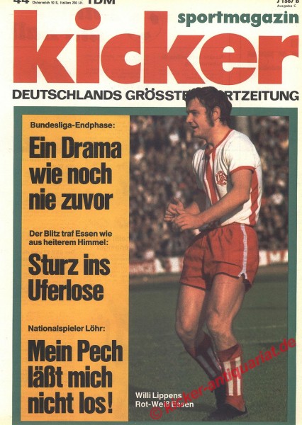 Kicker Sportmagazin Nr. 44, 1.6.1971 bis 7.6.1971