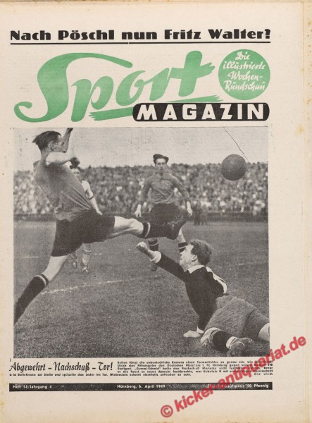 Sportmagazin Nr. 14, 6.4.1949 bis 12.4.1949