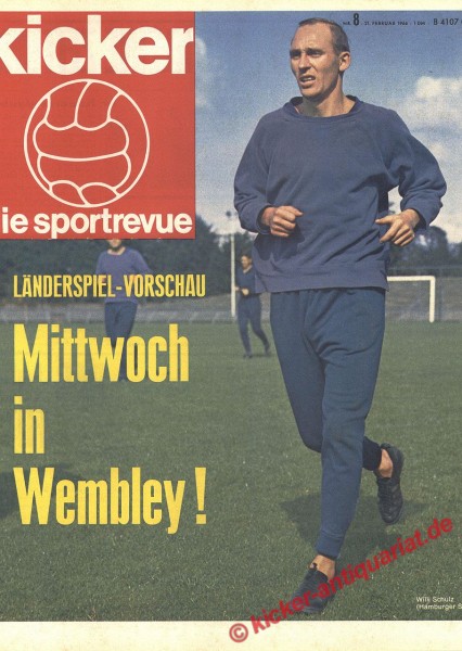 Kicker Sportrevue Nr. 8, 21.2.1966 bis 27.2.1966