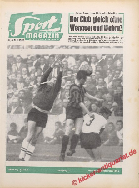 Pokal Favoriten: Eintracht Frankfurt und Schalke 04. Titelbild: Frankfurt siegt 5:0 gegen Bayern München