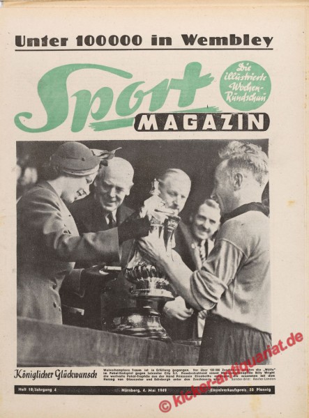 Sportmagazin Nr. 18, 4.5.1949 bis 10.5.1949